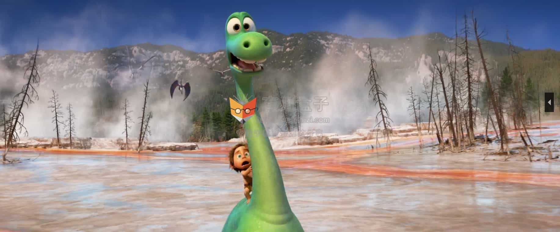 迪士尼生命教育经典动画片: 恐龙当家 The Good Dinosaur 国语版和英语版 高清视频