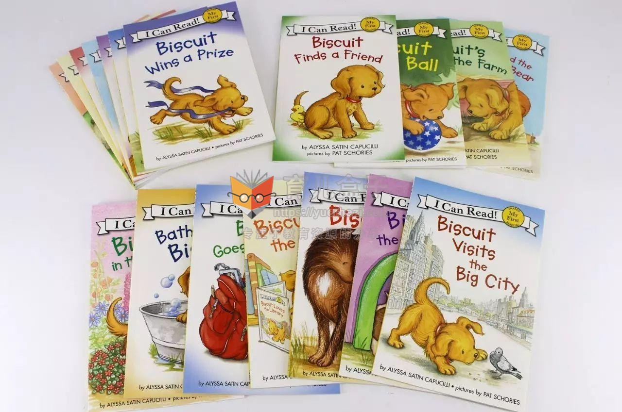 美国最知名的儿童英语启蒙分级阅读 ：I Can Read 全系列 0-4级 高清PDF、音频MP3