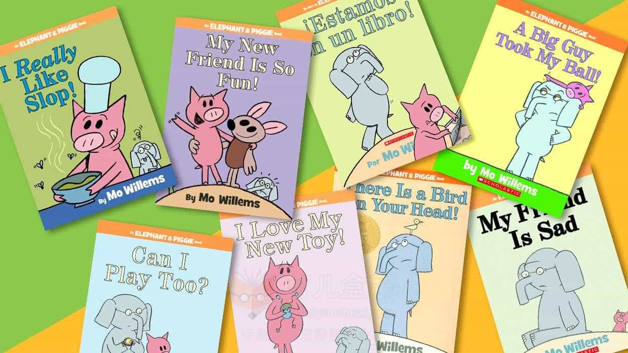 英语情商启蒙绘本：小象小猪系列 An Elephant and Piggie 共10册 高清PDF和音频MP3