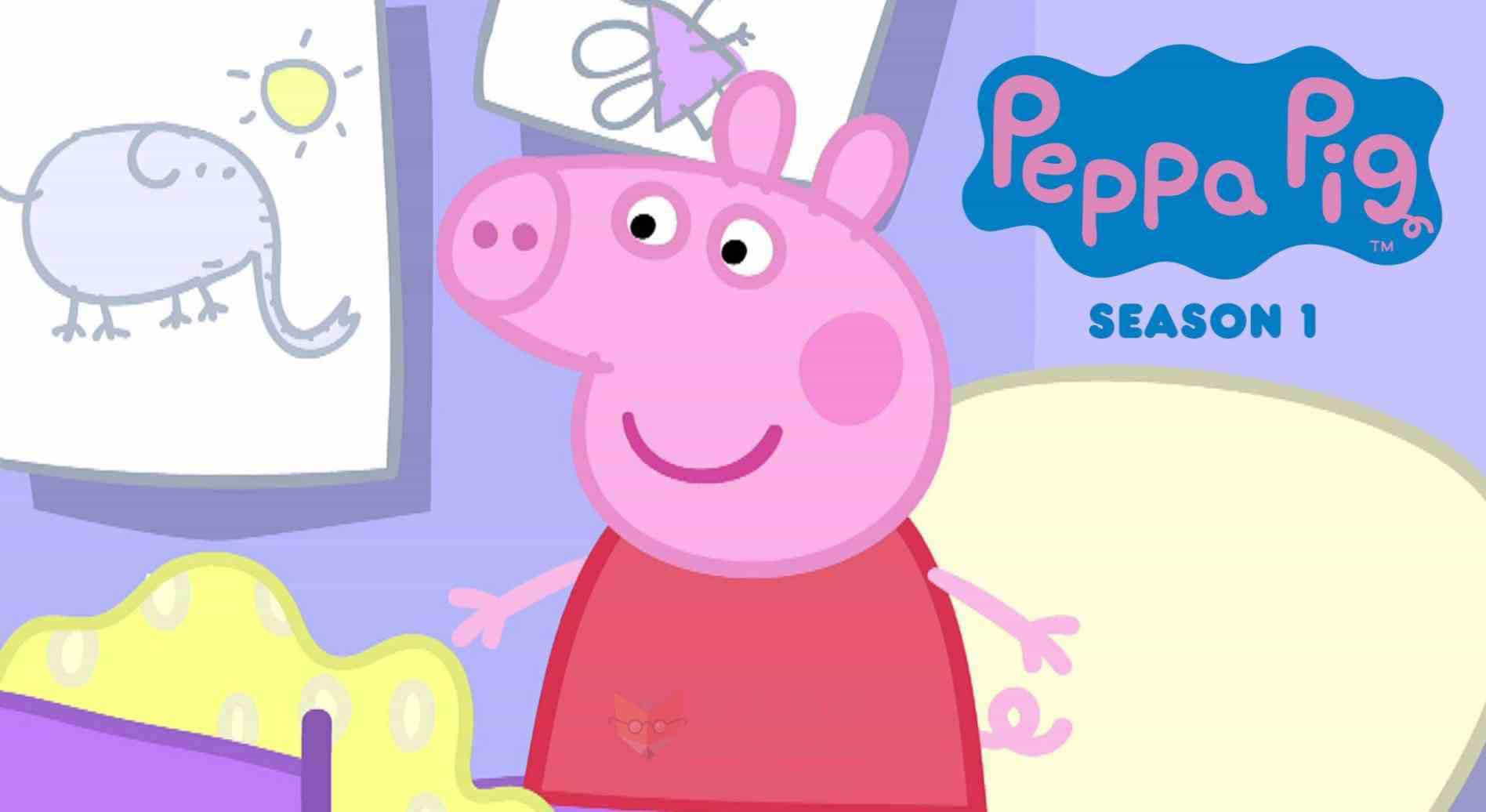 Peppa Pig系列：小猪佩奇 Peppa Pig 第1季52集  英文版 含字幕 1080P 高清视频