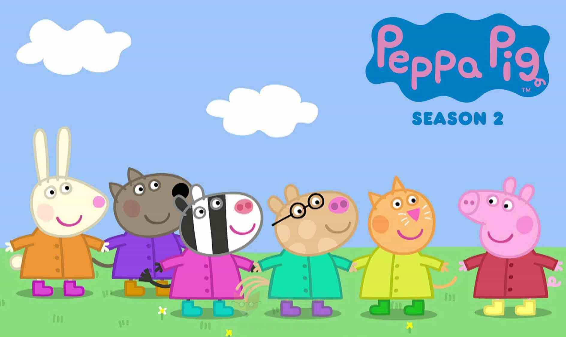 Peppa Pig系列：小猪佩奇 Peppa Pig 第2季53集  英文版 含字幕 1080P 高清视频